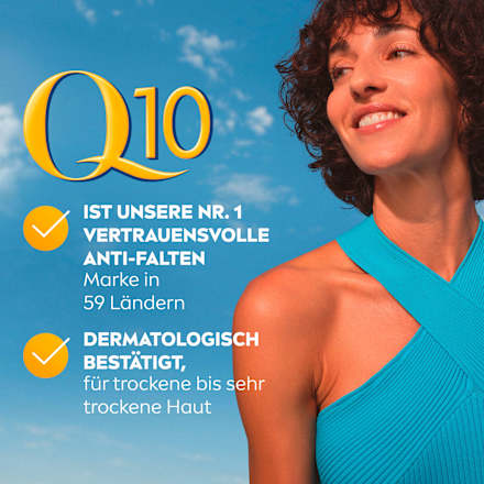 Anti Falten Gesichtscreme Q10 extra reichhaltig LSF 15, 50 ml NIVEA