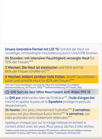 Anti Falten Gesichtscreme Q10 extra reichhaltig LSF 15, 50 ml NIVEA