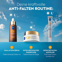 Anti Falten Gesichtscreme Q10 extra reichhaltig LSF 15, 50 ml NIVEA