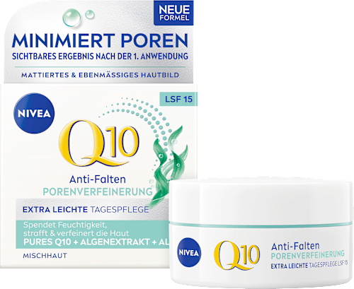 Anti-rimpel gezichtscrème Q10 Poriënverfijnend SPF 15, 50 ml