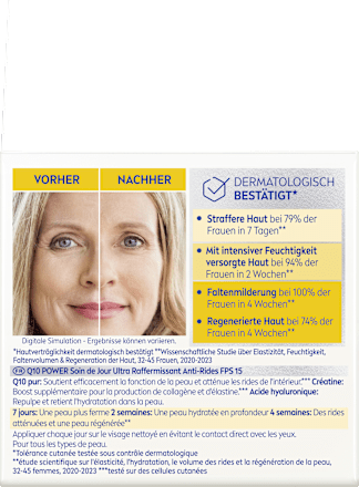 Anti-rimpel gezichtscrème Q10 Power SPF 15, 50 ml