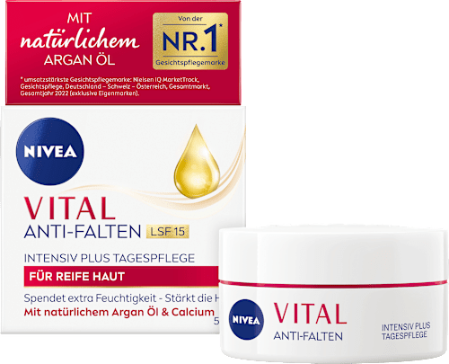 Anti-rimpel gezichtscrème Vital SPF 15, 50 ml