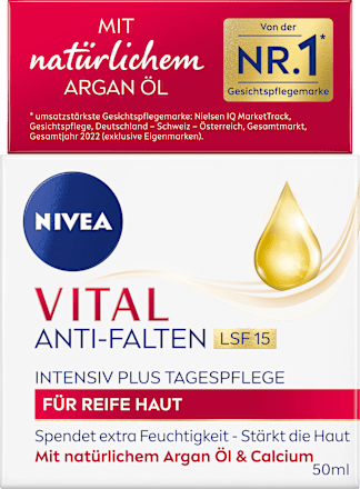 Anti-rimpel gezichtscrème Vital SPF 15, 50 ml