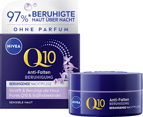 Anti-rimpel nachtcrème Q10 verzachtend, 50 ml