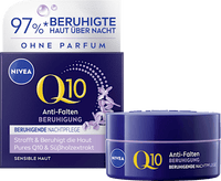 Anti-rimpel nachtcrème Q10 verzachtend, 50 ml