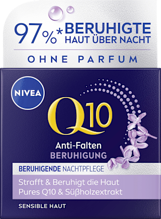 Anti-rimpel nachtcrème Q10 verzachtend, 50 ml
