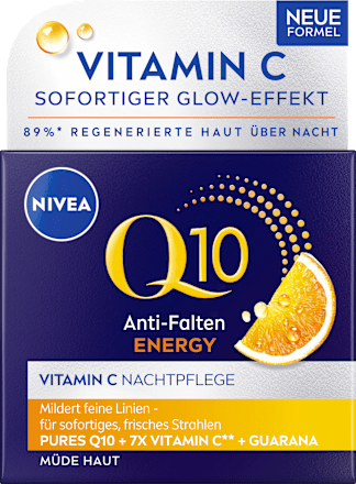 Anti-rimpel nachtcrème Q10 Energy, 50 ml