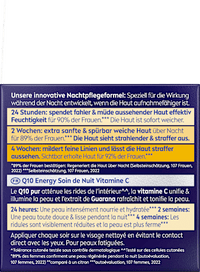 Anti-rimpel nachtcrème Q10 Energy, 50 ml