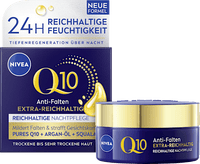 Anti-rimpel nachtcrème Q10 extra rijk, 50 ml