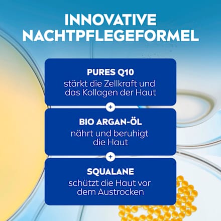 Anti-rimpel nachtcrème Q10 extra rijk, 50 ml