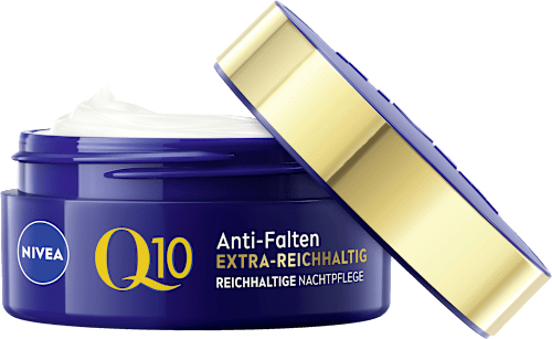 Anti-rimpel nachtcrème Q10 extra rijk, 50 ml