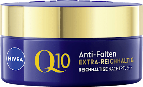 Anti-rimpel nachtcrème Q10 extra rijk, 50 ml