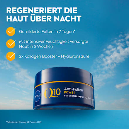 Anti-rimpel nachtcrème Q10 Power, 50 ml