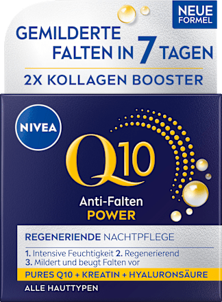 Anti-rimpel nachtcrème Q10 Power, 50 ml