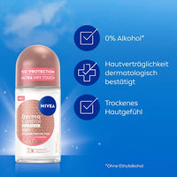 Antitranspirant Deo Roll-on Derma Control Clinical Trockenes Hautgefühl, 50 ml