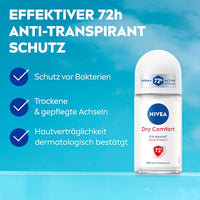 Antitranspirant Deo Roll-on Dry Comfort (6x50 ml), 300 ml