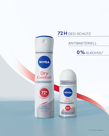 Antitranspirant Deo Roll-on Dry Comfort, Vorteilspack (6x50 ml), 300 ml