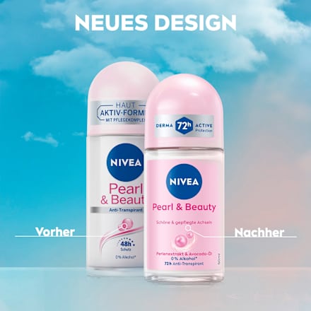 Antitranspirant deodorant roll-on Pearl &amp; Beauty, 50 ml