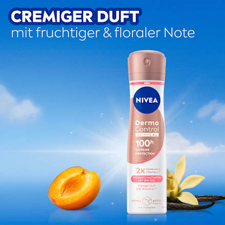 Antitranspirant Deospray Derma Control Clinical Trockenes Hautgefühl, 150 ml