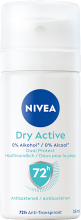 Antitranspirant Deodorant Spray Dry Active, reisformaat, 35 ml