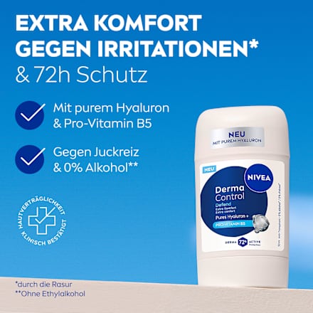 Antitranspirant deodorant stick Derma Control Defend, 50 ml