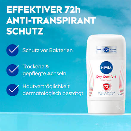 Antitranspirant Deostick Droog Comfort, 50 ml