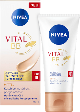 BB Cream Vital LSF 15, 50 ml NIVEA