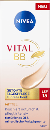 BB Cream Vital LSF 15, 50 ml NIVEA