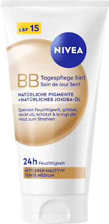 BB Creme Essentials 5in1 mittlerer bis dunkler Hauttyp, LSF 15, 50 ml
