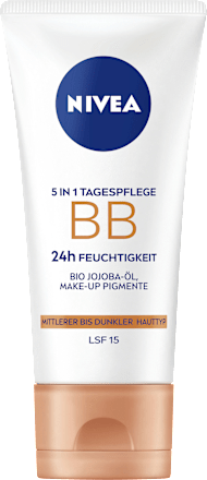 BB Creme Essentials 5in1 mittlerer bis dunkler Hauttyp, LSF 15, 50 ml NIVEA
