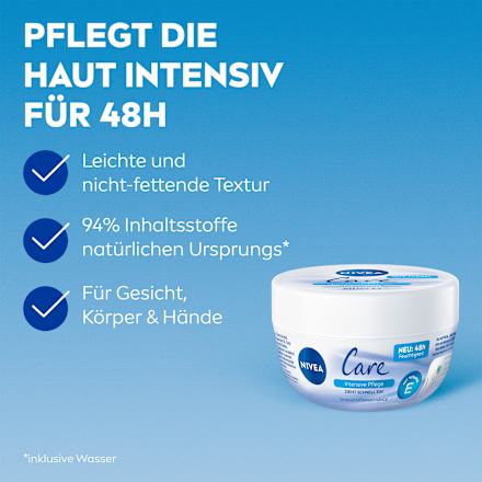 Care Creme Intensive Pflege, Reisegröße, 50 ml