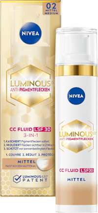 CC Creme Luminous 630 Getöntes Fluid MIttel LSF 30, 40 ml NIVEA