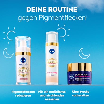 CC Creme Luminous 630 Getöntes Fluid MIttel LSF 30, 40 ml NIVEA