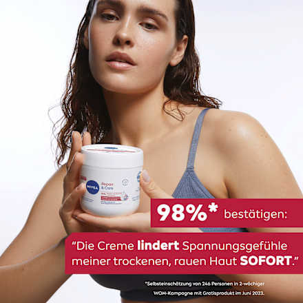 Creme Repair & Care Intensive Pflege Tiegel, 400 ml