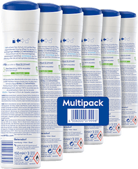 Deodorant Spray Fresh Natural, Voordeelverpakking (6 x 150 ml), 900 ml