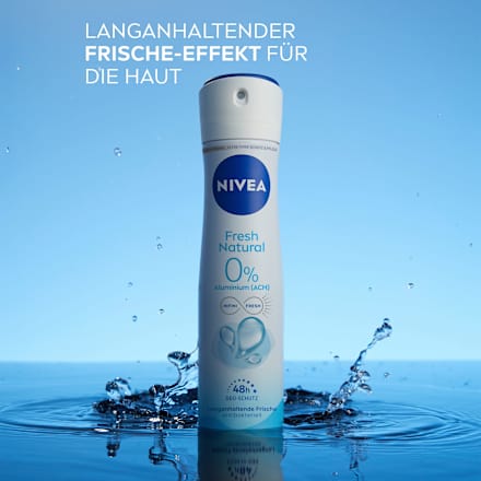 Deodorant Spray Fresh Natural, Voordeelverpakking (6 x 150 ml), 900 ml