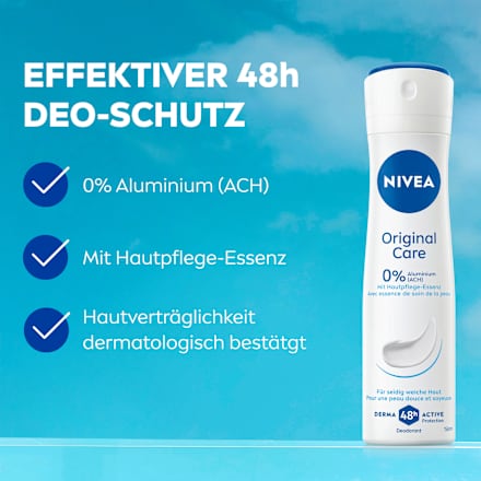 Deodorantspray Original Care, 150 ml