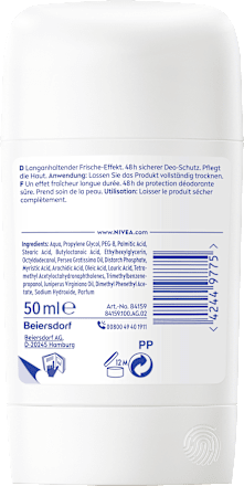 Deodorant Stick Fresh Natural, 50 ml