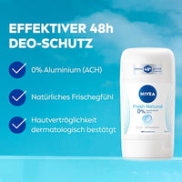Deodorant Stick Fresh Natural, 50 ml
