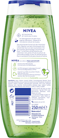 Douchegel Citroengras &amp; Olie, 250 ml