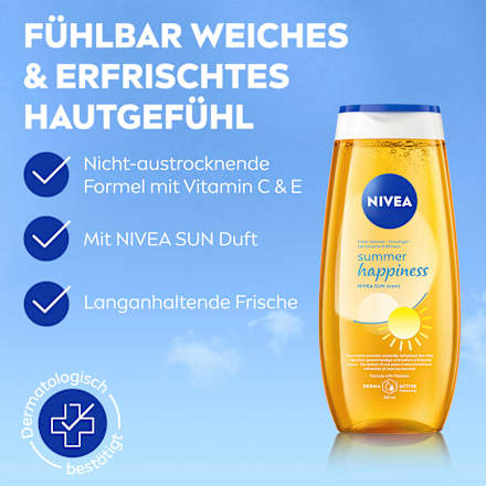 Duschgel summer happiness, 250 ml