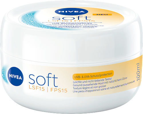 Hydraterende crème zacht in een potje SPF 15, 100 ml