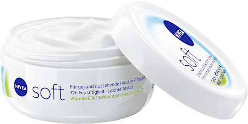 Feuchtigkeitscreme soft im Tiegel, Reisegröße, 50 ml