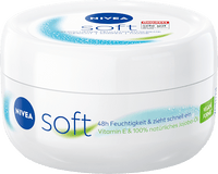 Zachte hydraterende crème in een potje, 200 ml