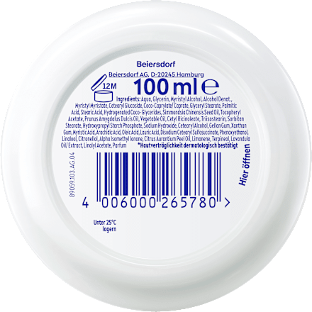 Feuchtigkeitscreme soft im Tiegel, 100 ml
