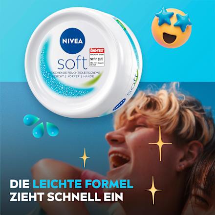 Zachte hydraterende crème in een potje, 200 ml