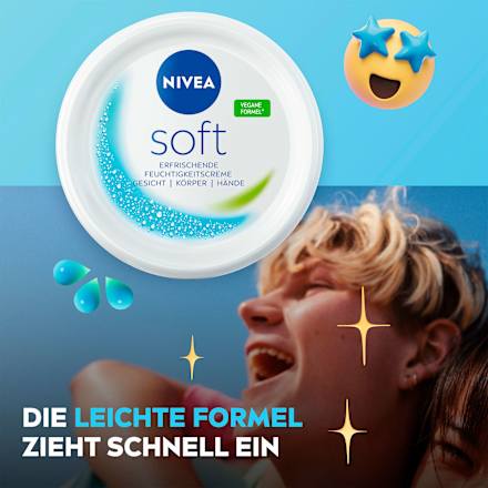 Zachte hydraterende crème in een potje, 375 ml