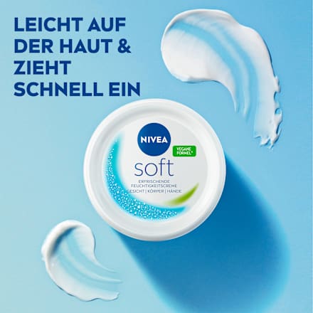 Zachte hydraterende crème in een potje, 100 ml