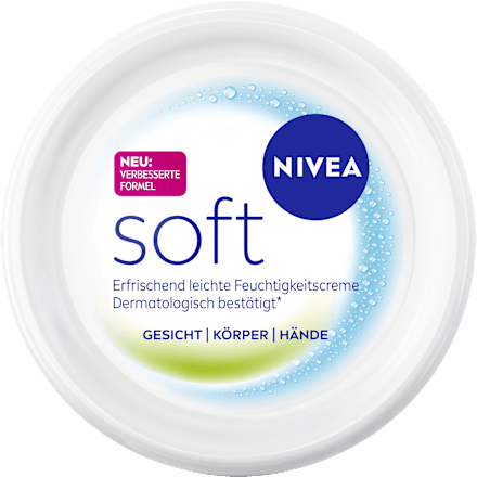 Feuchtigkeitscreme soft im Tiegel, 100 ml