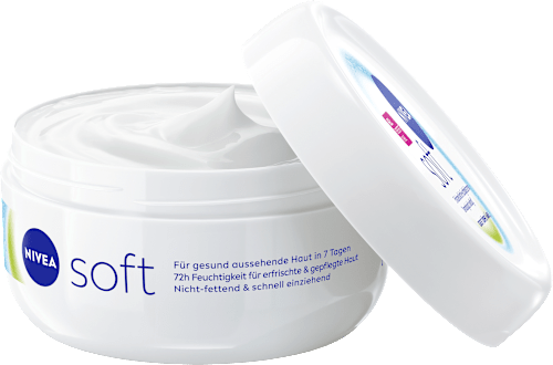 Feuchtigkeitscreme soft im Tiegel, 200 ml